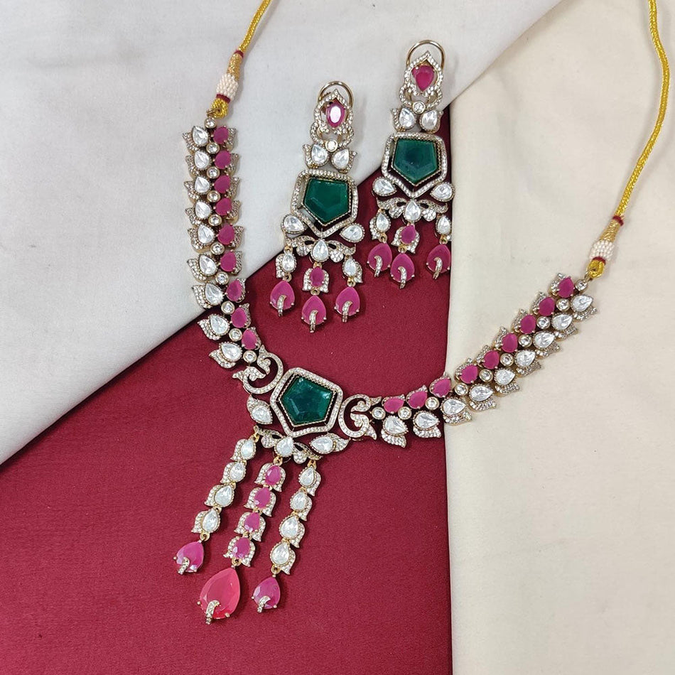 Kundan Choker Necklace in Gold Plated for Bridal | Bridal Jewellery India