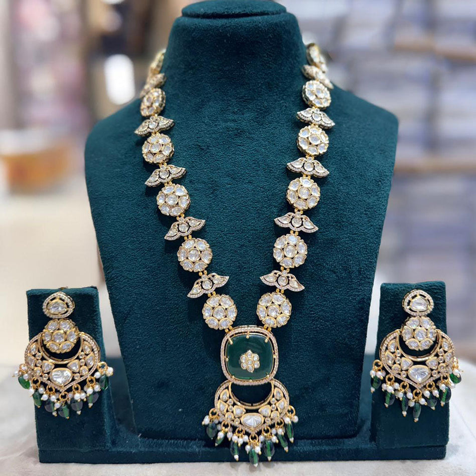 Kundan Necklace in 14K Gold Plated | Bridal Jewellery India