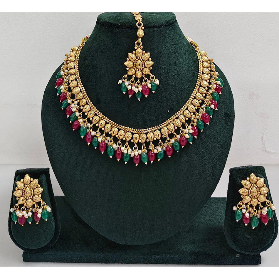Pearl Drop Earrings in 14K Gold Plated | Bridal Jewellery India