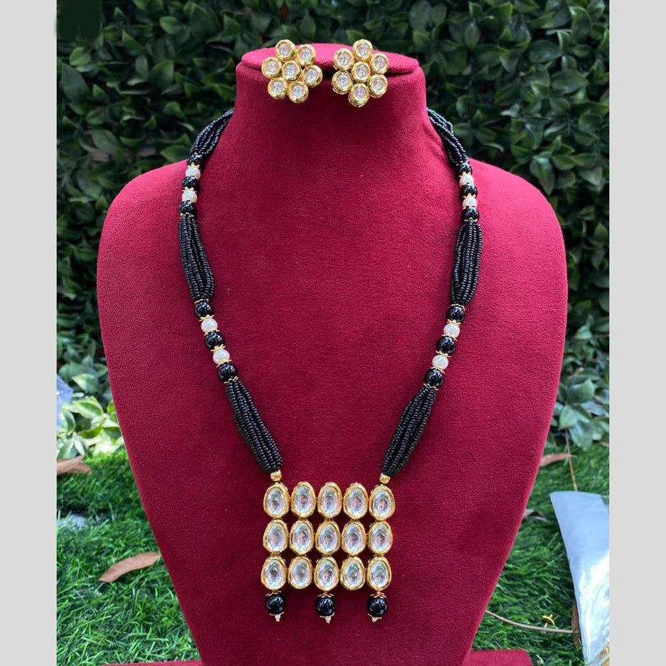 Kundan Necklace in Gold Plated | Bridal Jewellery India