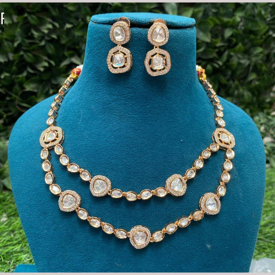 Kundan Choker Necklace in Gold Plated | Bridal Jewellery India