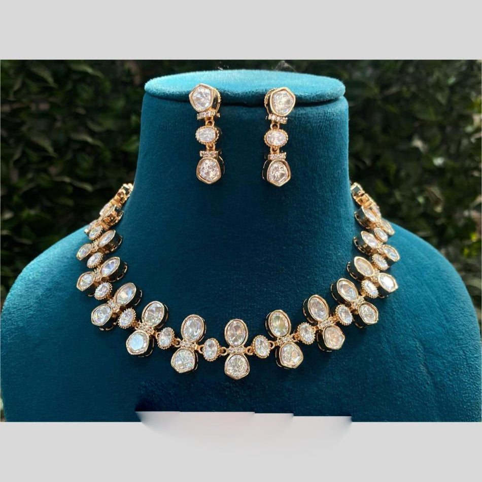Kundan Necklace in  Gold Plated for Bridal | Bridal Jewellery India