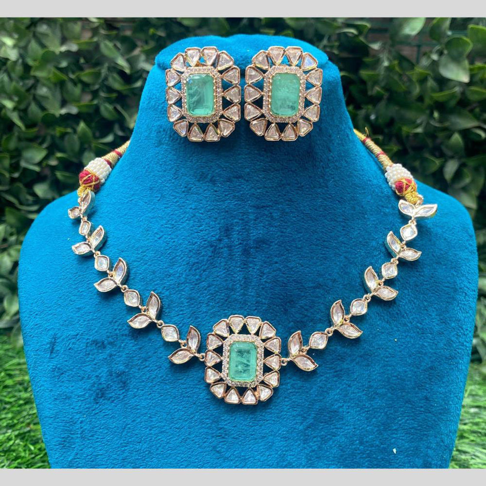 Kundan Necklace in  Gold Plated | Bridal Jewellery India