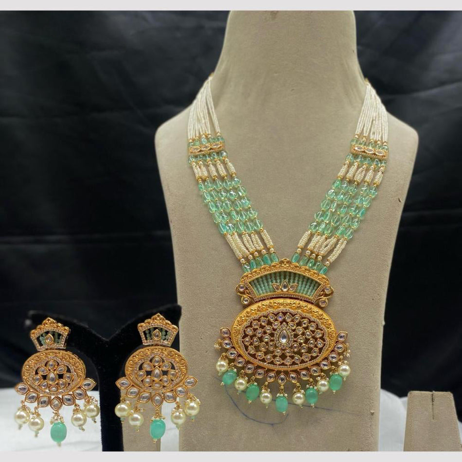 Kundan Choker Necklace in Gold Plated for Bridal | Bridal Jewellery India