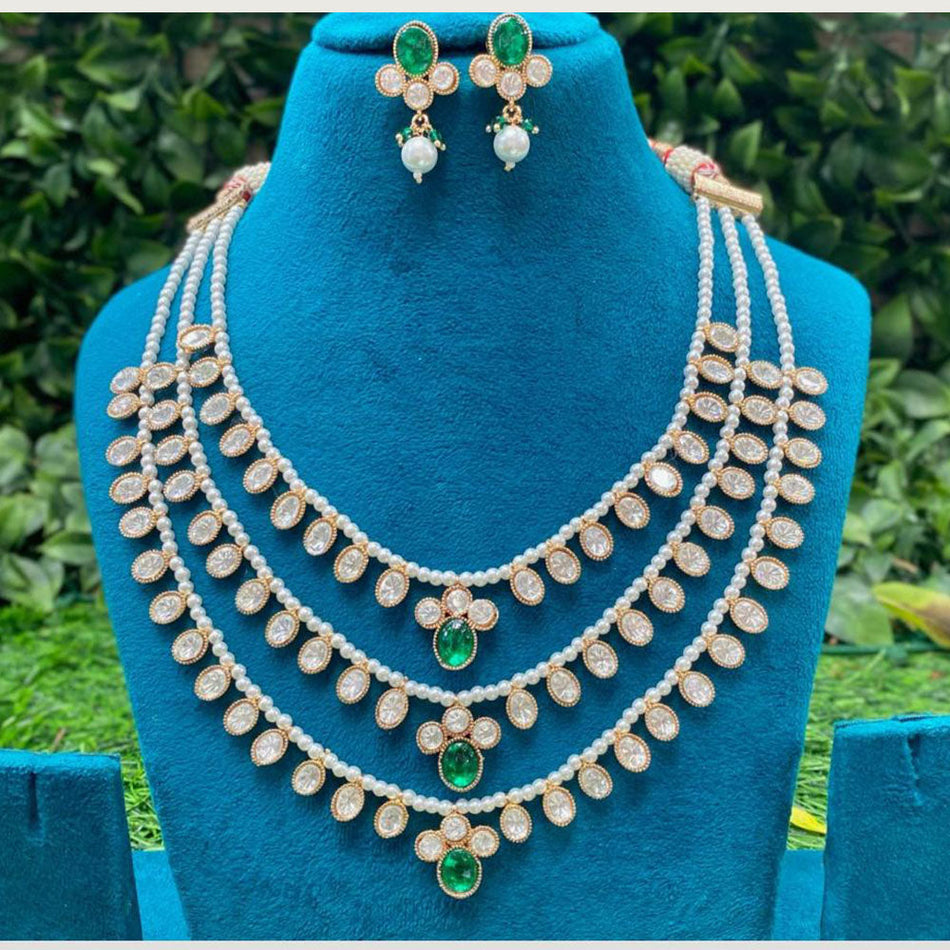 Kundan Choker Necklace in Gold Plated for Bridal | Bridal Jewellery India