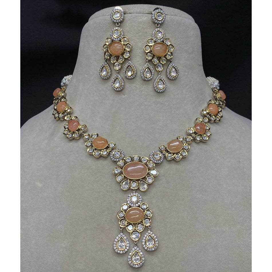 Kundan Choker Necklace in Gold Plated for Bridal | Bridal Jewellery India