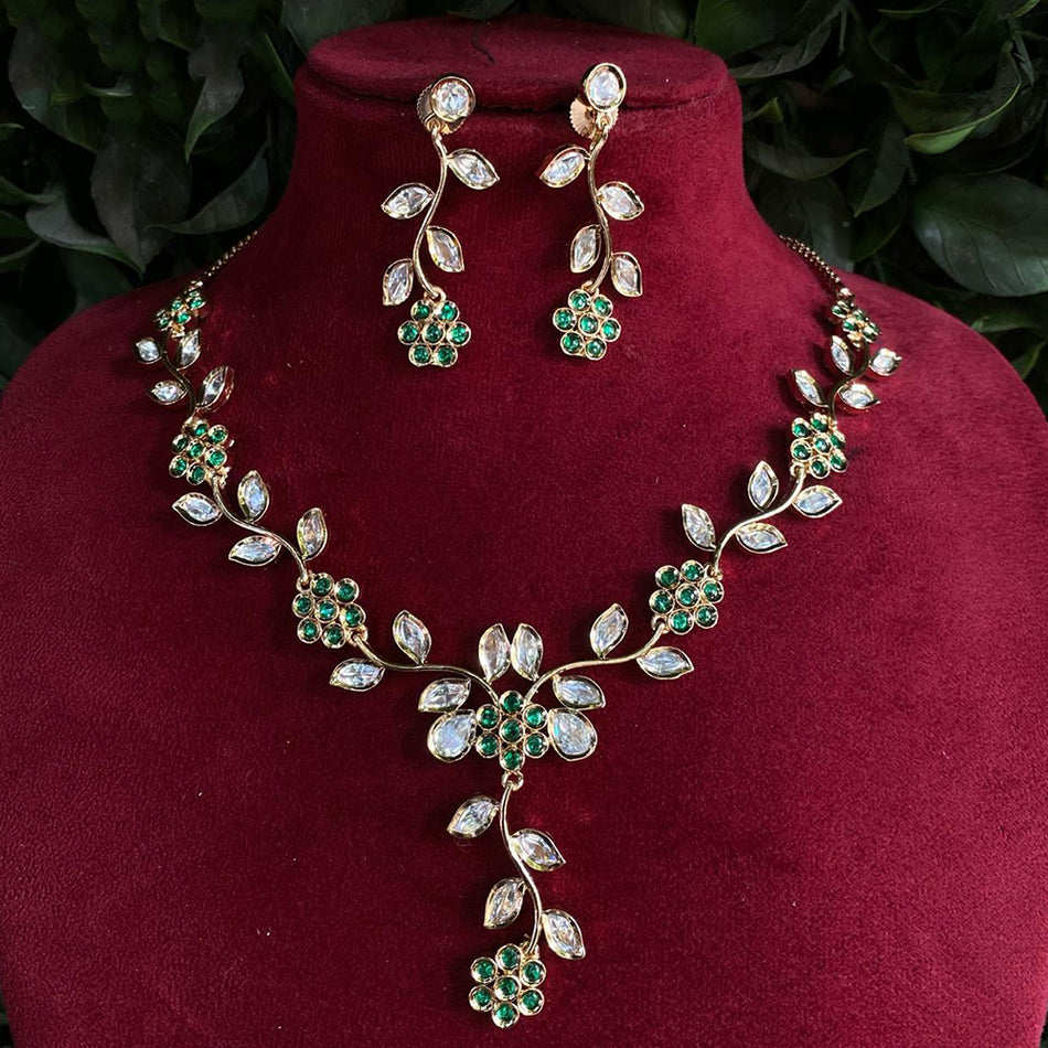 Kundan Choker Necklace in Gold Plated for Bridal | Bridal Jewellery India