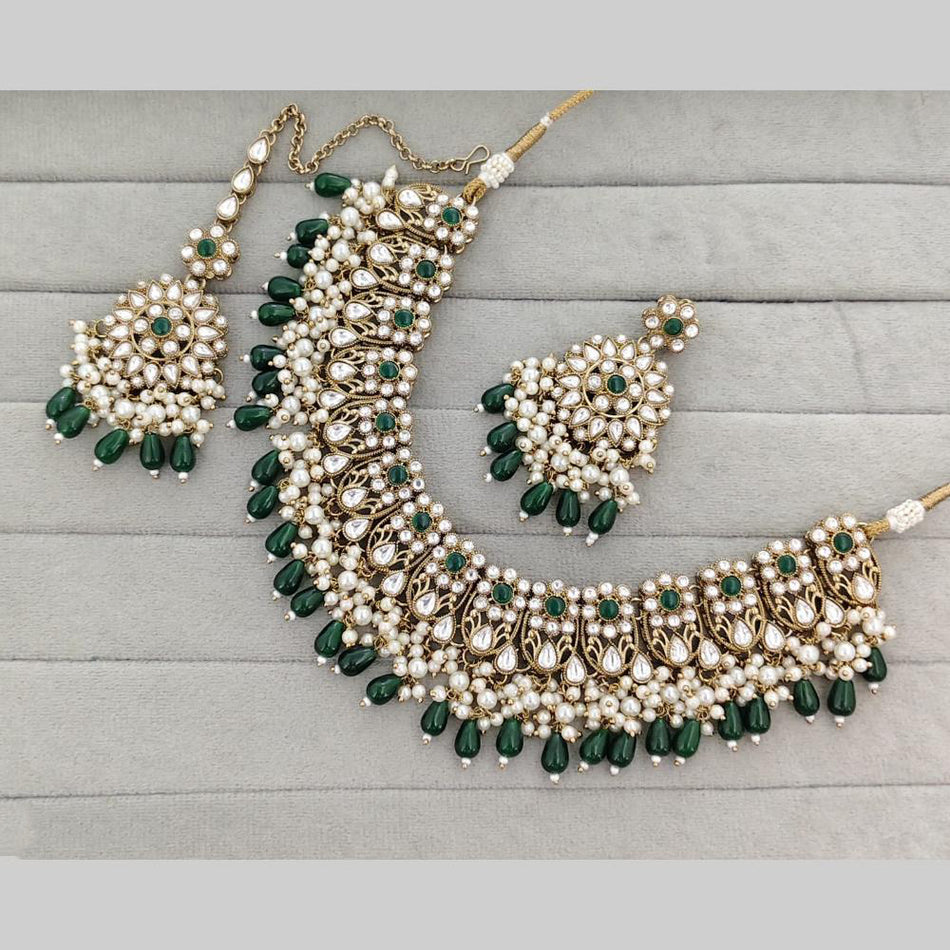 Pota Pearl Necklace in Gold Tone | Bridal Jewellery India