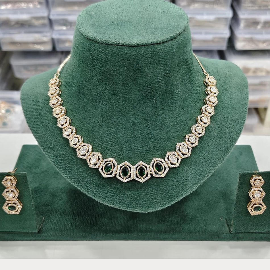 Kundan Choker Necklace in Gold Plated for Bridal Wear | Bridal Jewellery India