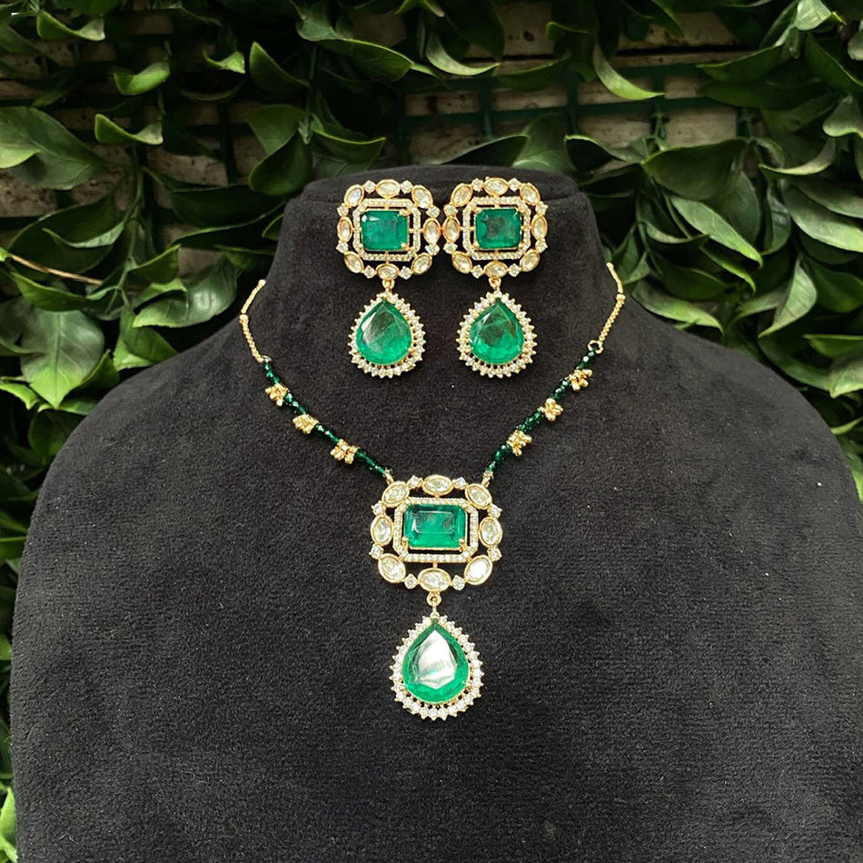 Kundan Necklace in  Gold Plated for Festive Occasions | Bridal Jewellery India