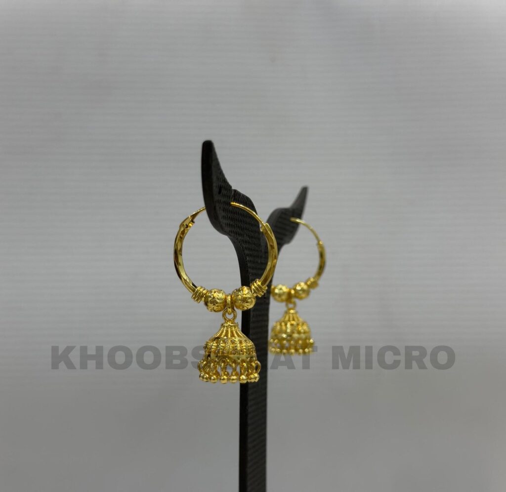 Royal Pearl Jumka Earrings for Occasion | Bridal Jewellery India