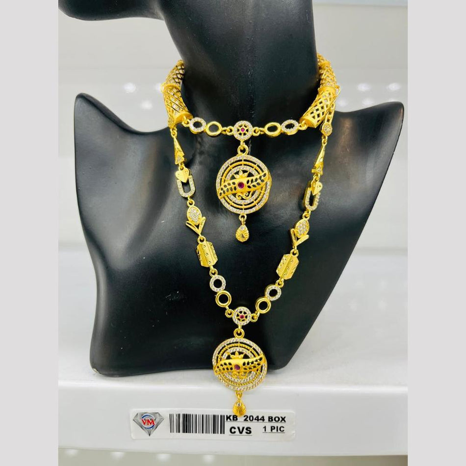 Imitation Gold Plated Necklace Set | Bridal Jewellery India