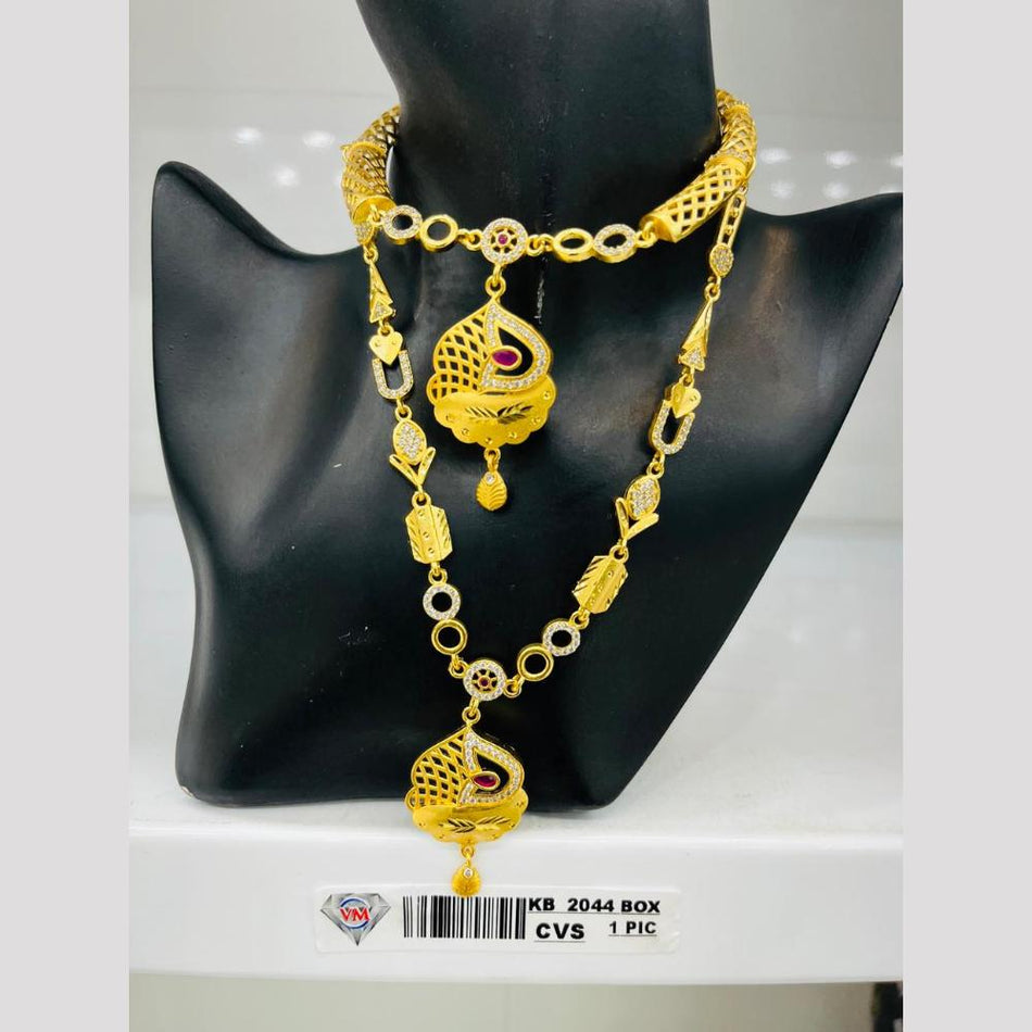 Imitation Gold Plated Necklaces Set for Occasion Wear | Bridal Jewellery India