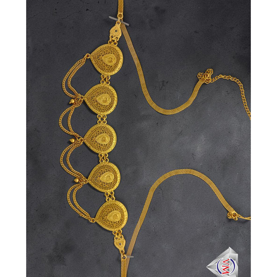 Imitation Royal Gold Plated Necklace Set | Bridal Jewellery India