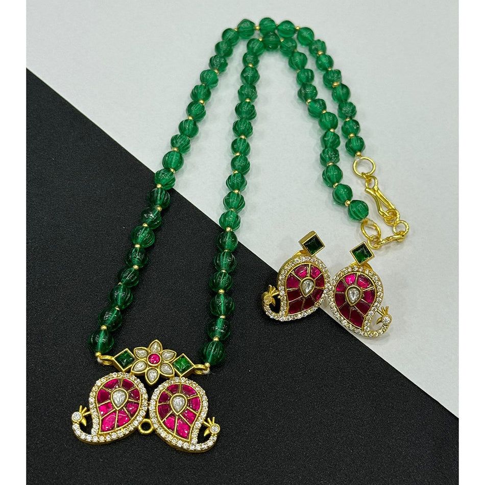 Kundan Choker Necklace in Gold Tone | Bridal Jewellery India
