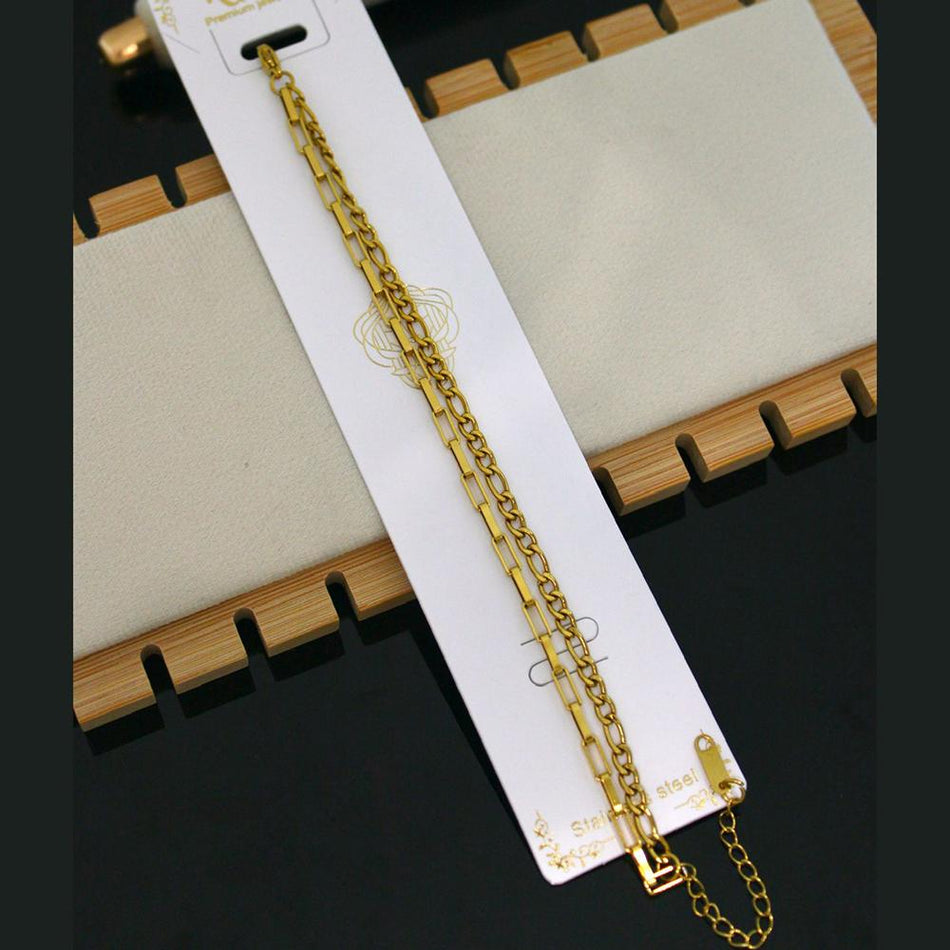 Gold Plated Chain with Lobster Claw Clasp | Bridal Jewellery India