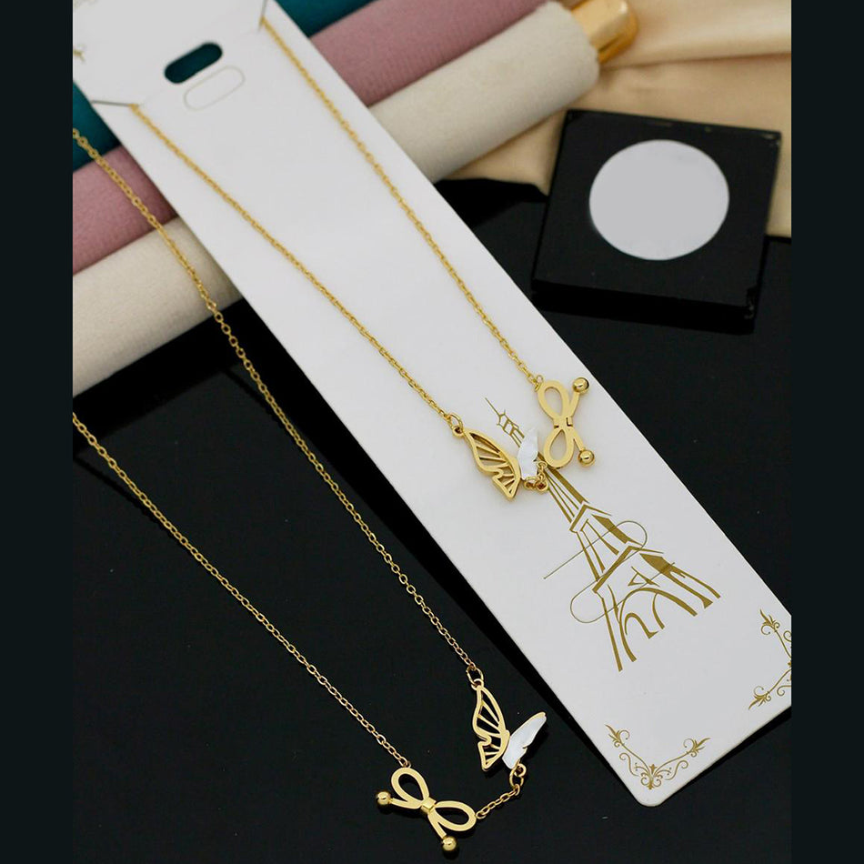 Knot Necklace in Sterling Silver | Bridal Jewellery India