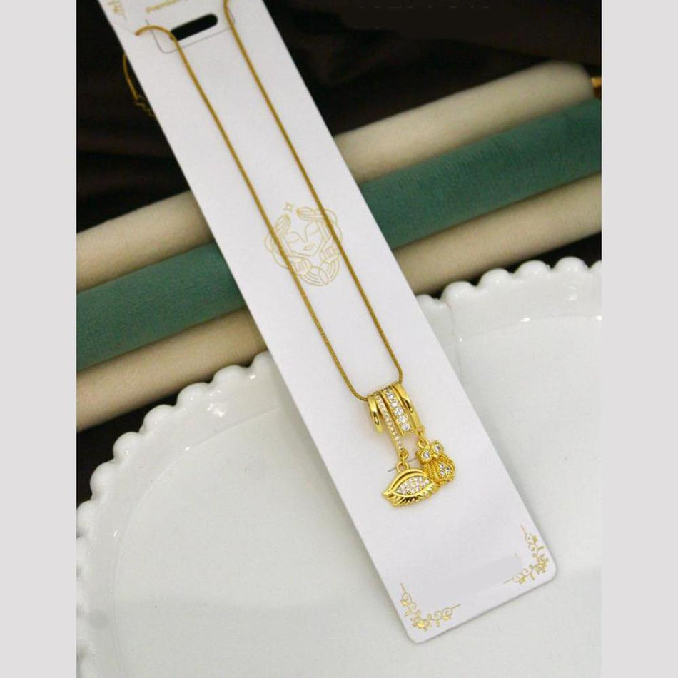 Klüster 18K Gold Plated Khatron Necklace | Bridal Jewellery India