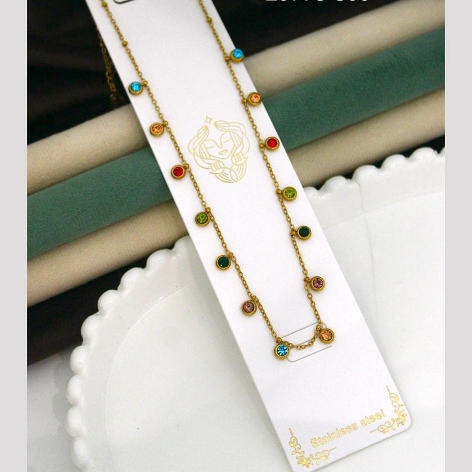 Koban Necklace in 14K Gold Plated for Wedding | Bridal Jewellery India