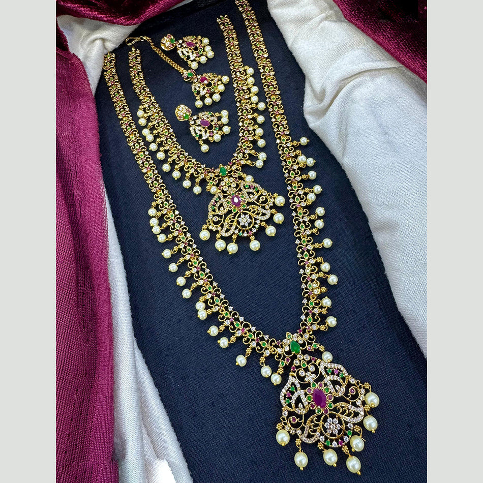 Luxe Pearls   Gold Plated Choker for Bride | Bridal Jewellery India