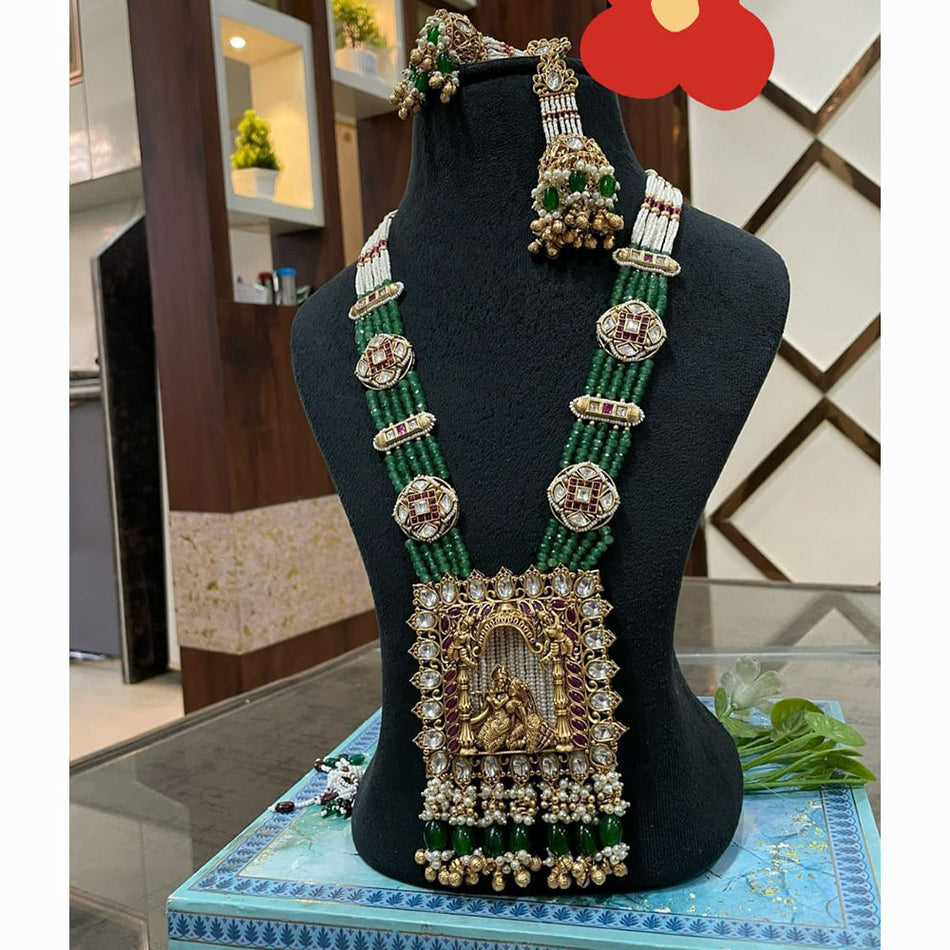 Kundan Choker Necklace in Gold Plated for Bride | Bridal Jewellery India