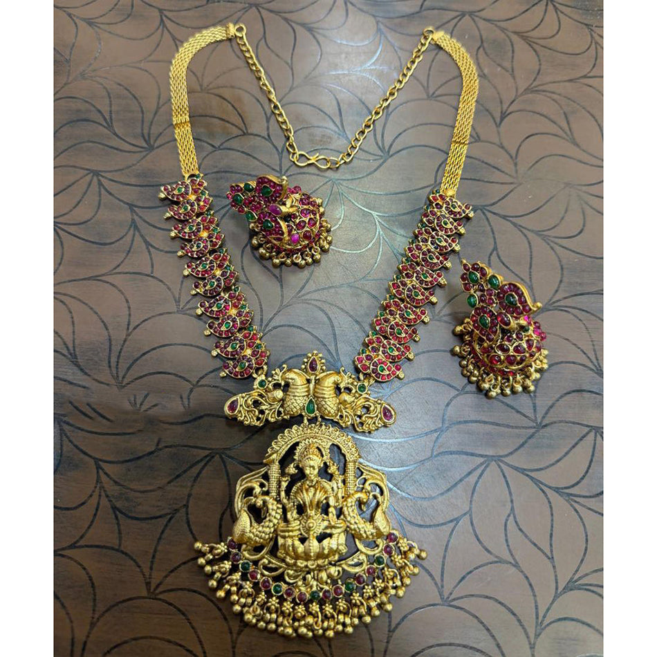 Gold Plated Choker Necklace for Bridal Wear | Bridal Jewellery India
