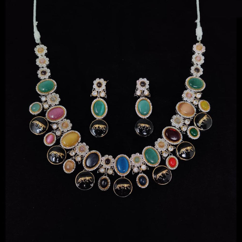 Kundan Choker Necklace in Gold Plated for Bridal | Bridal Jewellery India