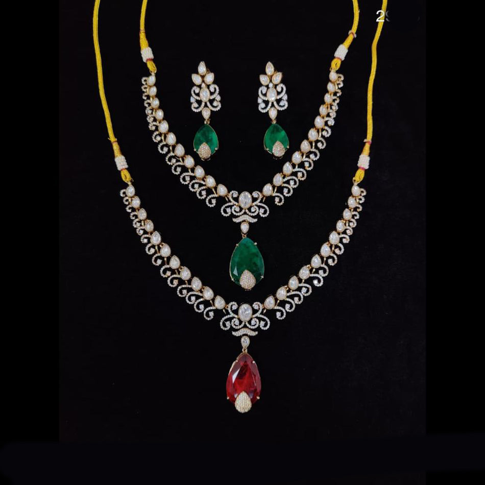 Kundan Necklace in 18K Gold Plated | Bridal Jewellery India