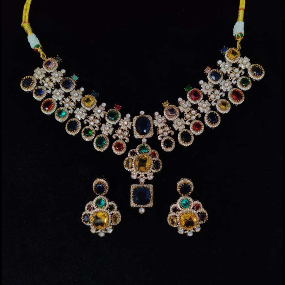 Kundan Choker Necklace in Gold Tone for Bridal Wear | Bridal Jewellery India