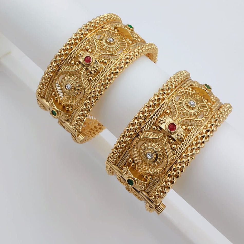 Layered Chain Bracelet in Sterling Silver | Bridal Jewellery India