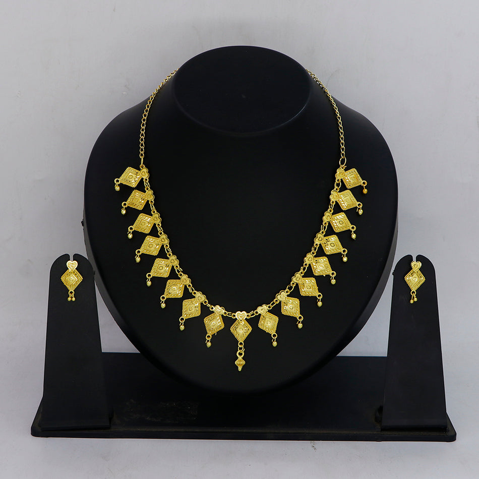 Gold Plated Forming Look Earrings Set of 6 | Bridal Jewellery India