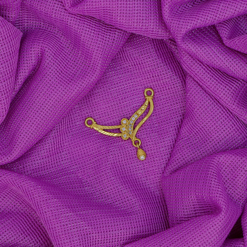 Dye Gold Plated Pendant for Women | Bridal Jewellery India