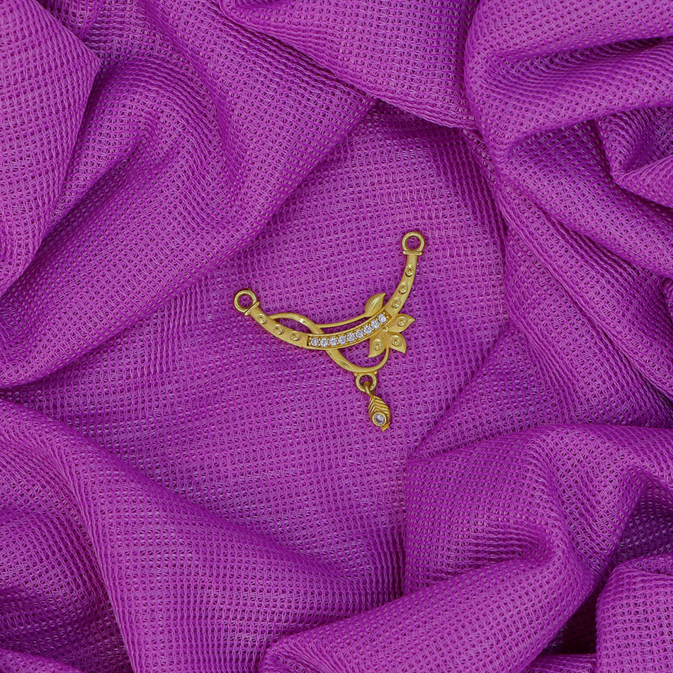 Dye Gold Plated Pendant in Austrian Stone for Women | Bridal Jewellery India