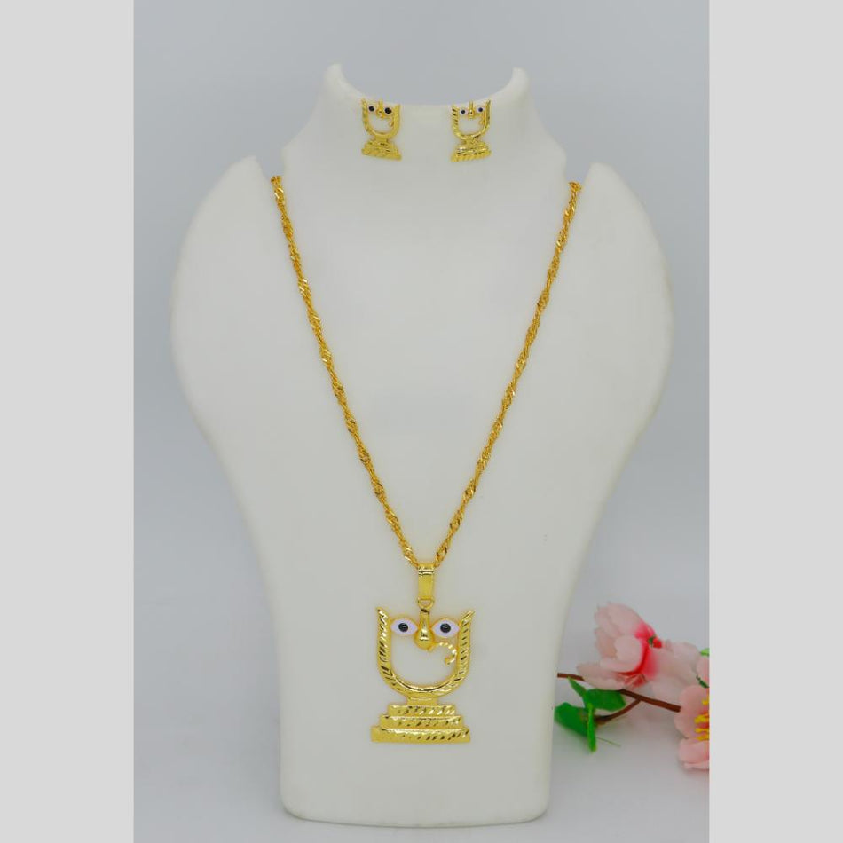 Gold Plated Meenakari Chain Pendants | Bridal Jewellery India