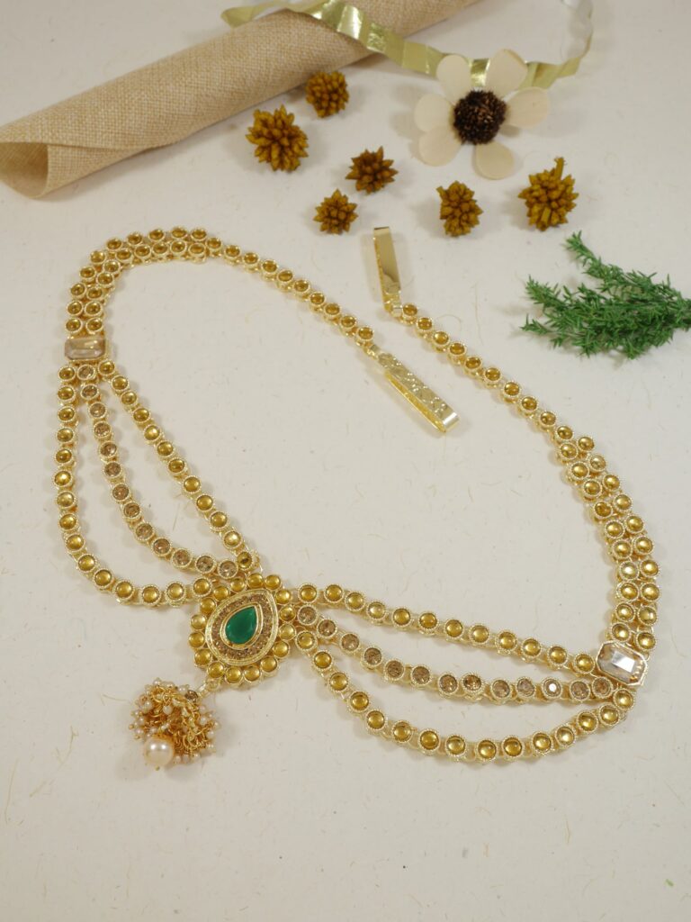 Kundan Stone Kamarband for Women in Gold Plated | Bridal Jewellery India
