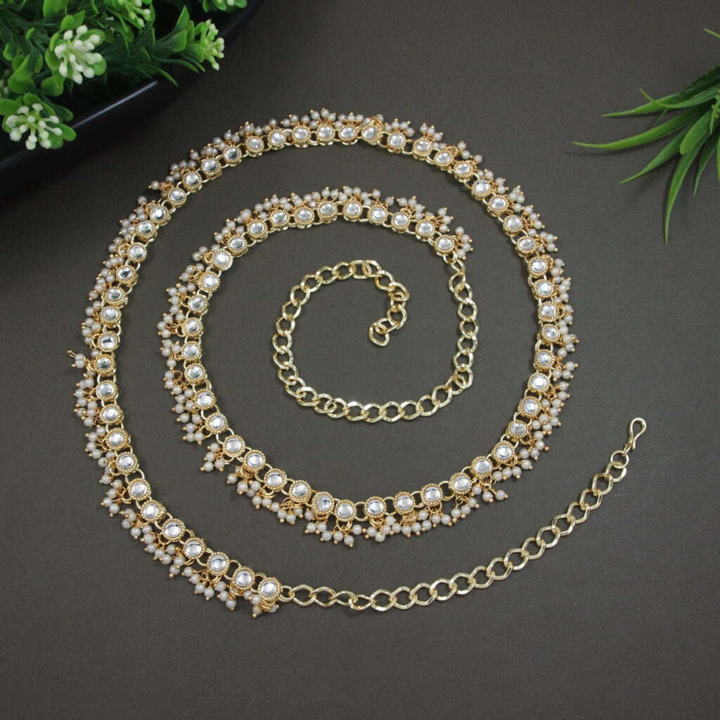 Kundan Chain in Gold Plated for Women Occasion | Bridal Jewellery India