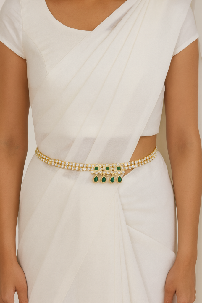 Gold Plated Kundan Adjustable Chain for Women | Bridal Jewellery India