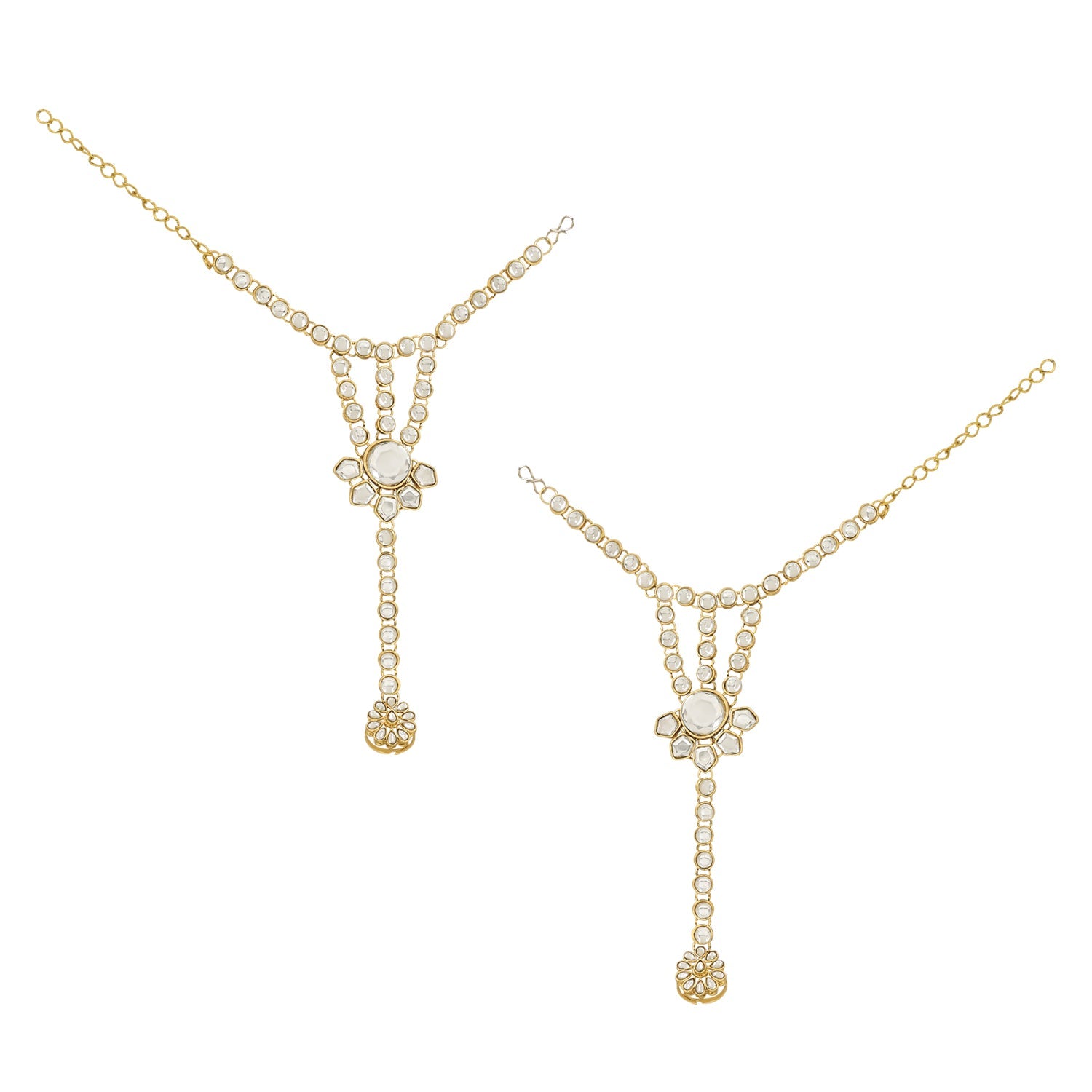 Kundan Choker Necklace in Gold Plated for Bridal Wear | Bridal Jewellery India