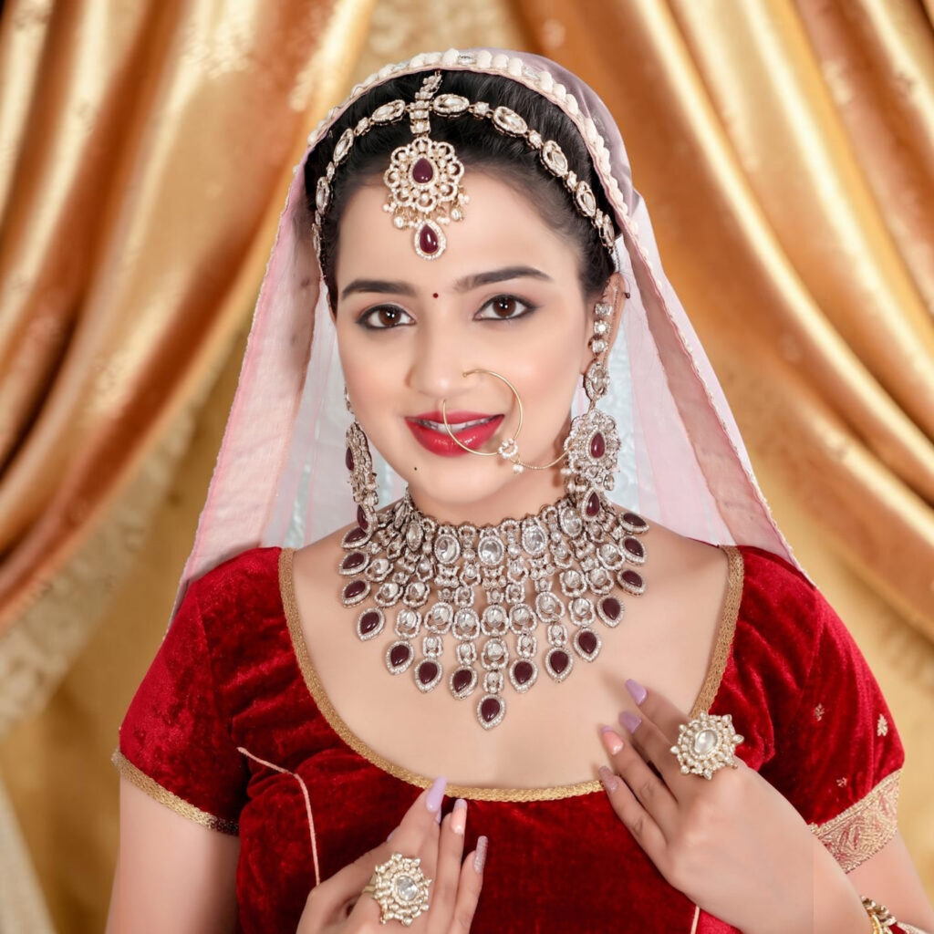 Kundan Choker Necklace in Gold Plated for Bridal | Bridal Jewellery India