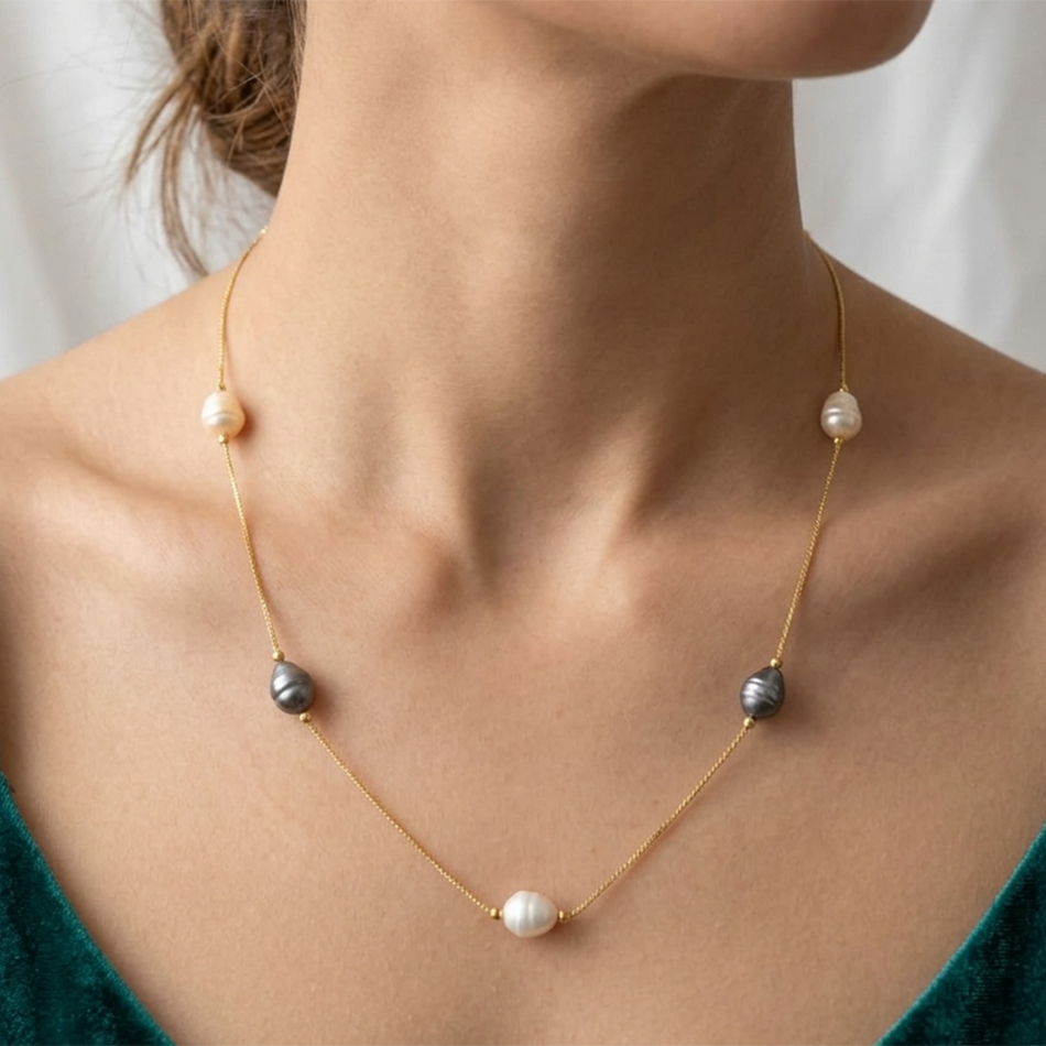 Rose Gold Plated Choker Necklace for Wedding | Bridal Jewellery India