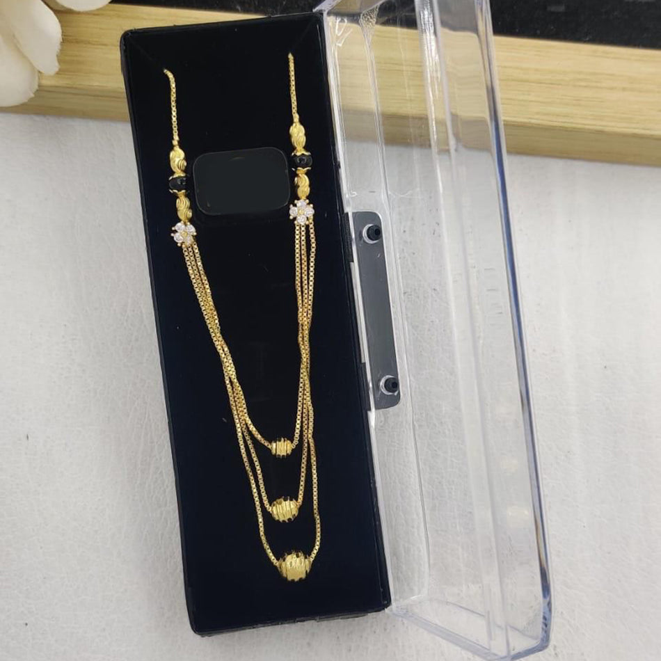 Austrian Stone Necklace in Gold Tone for Occasion Wear | Bridal Jewellery India