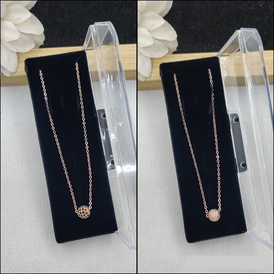 Austrian Stone Necklace in Gold Tone for Occasion | Bridal Jewellery India