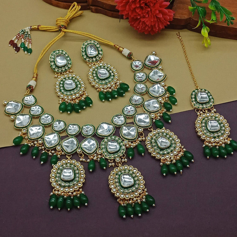 Kundan Choker in Gold Plated | Bridal Jewellery India
