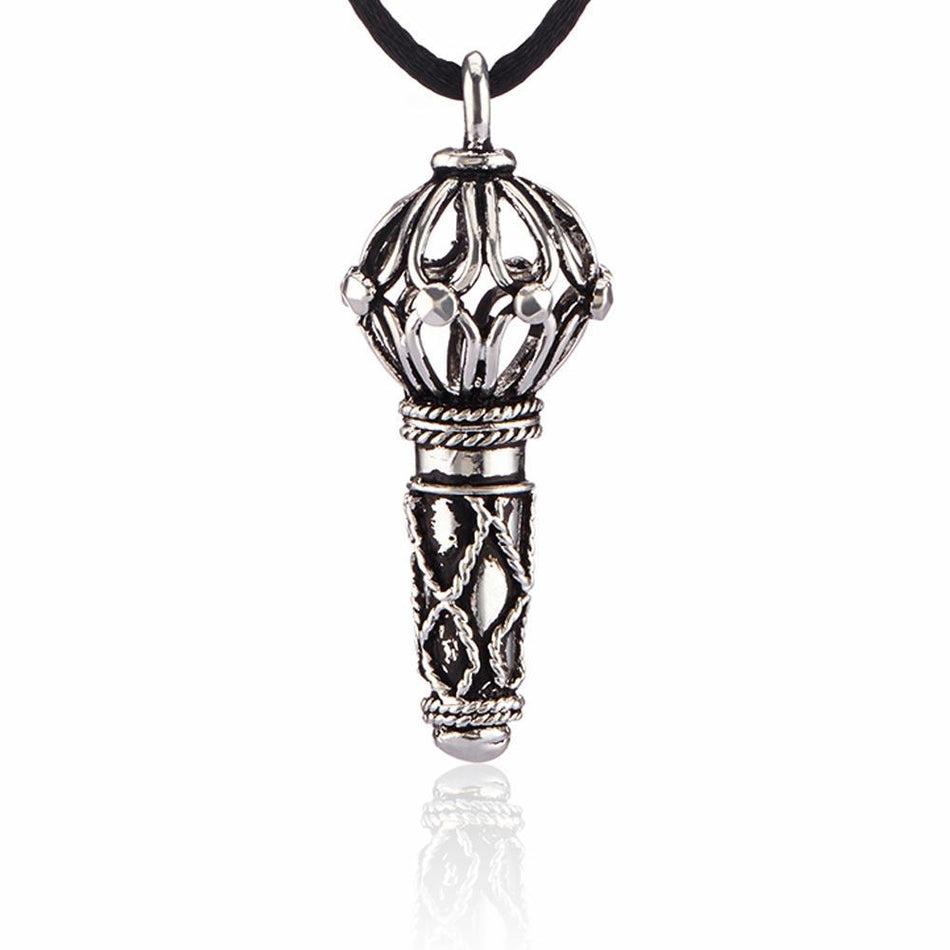 Mahi Lord Pendant in Sterling Silver | Bridal Jewellery India