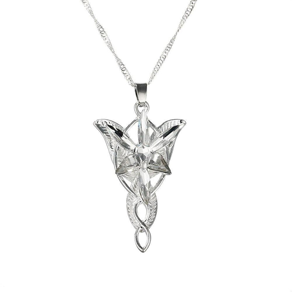 Evenstar Lord of The Rings Gold Tone Pendant | Bridal Jewellery India