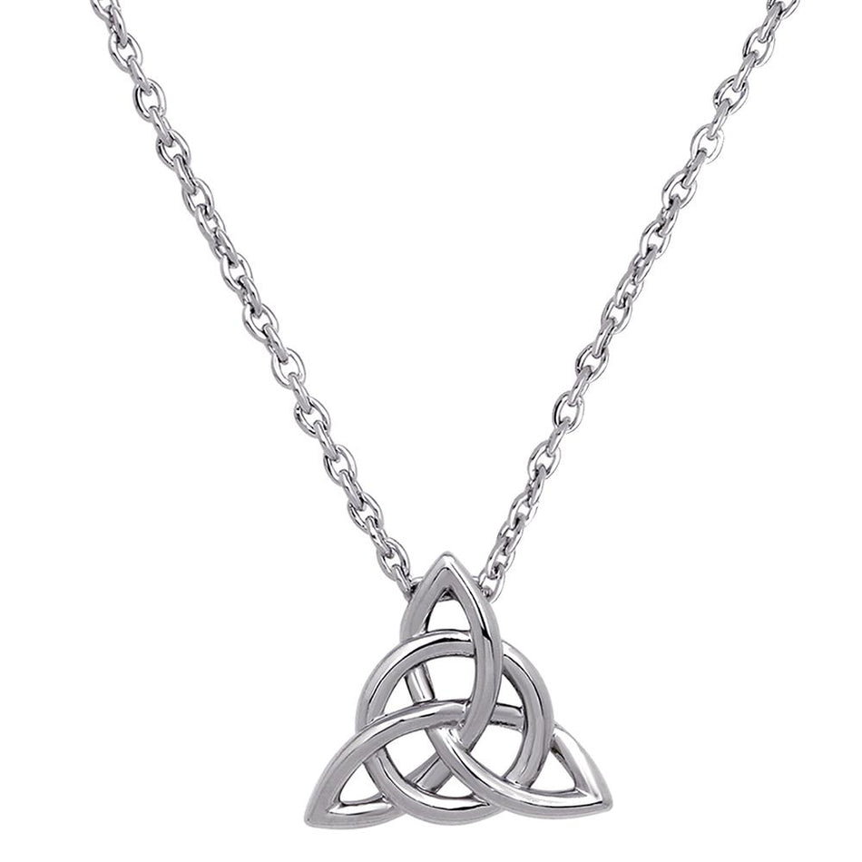 Irish Knot Necklace in Sterling Silver | Bridal Jewellery India