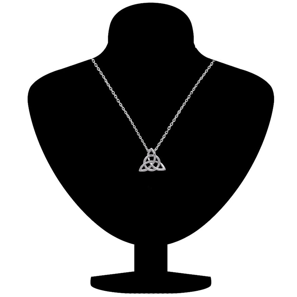 Irish Knot Necklace in Sterling Silver | Bridal Jewellery India