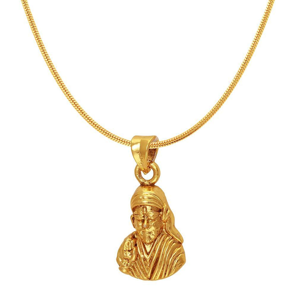 Gold Plated God Pendant for Worship | Bridal Jewellery India