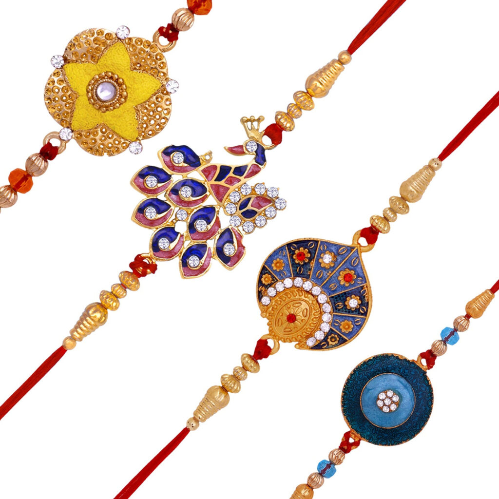 Meenakari Maang Tikka in Gold Tone for Men | Bridal Jewellery India